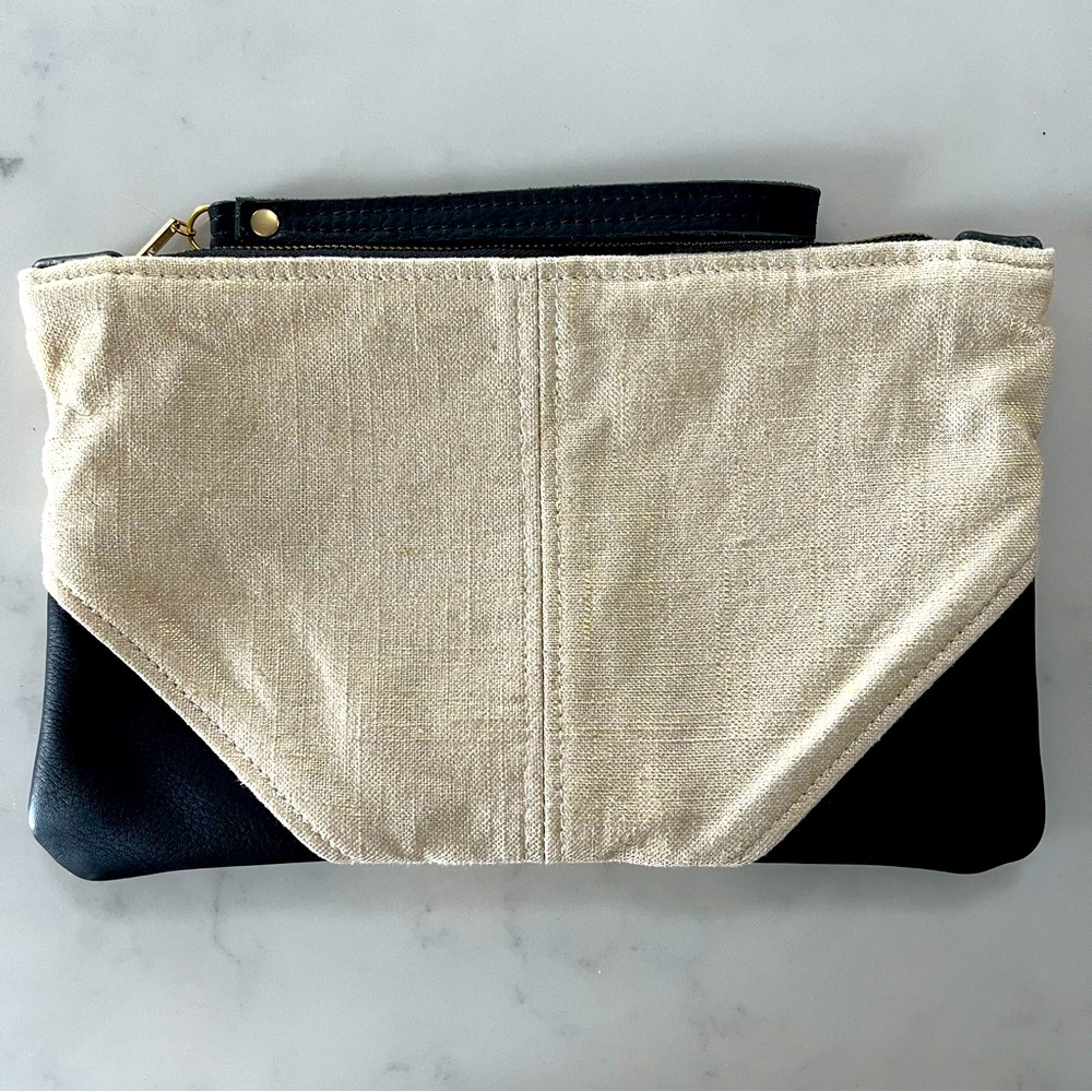 Vintage Clutch with Wrist Strap